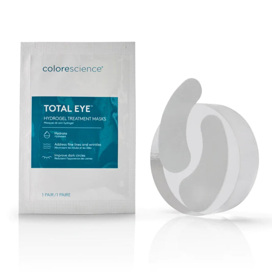 Colorescience Total Eye Mascarillas de Hidrogel para Contorno de Ojos 12 Pares