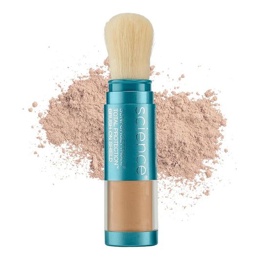 Colorescience Brush-On Shield Protector Solar Mineral en Polvo SPF 50 Tan 6 g