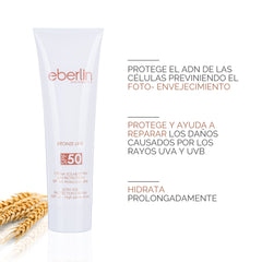 Eberlin crema protector solar SPF 50+ Ultra - 50ml