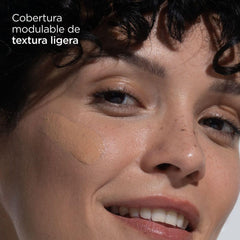 ISDIN Coverage SPF 50+ 4.0 Golden, Base De Maquillaje Con Alta Protección Que Unifica El Tono Y Aporta Cobertura Modulable Con Acción Antiedad, Maquilla, Protege Y Cuida En Un Solo Gesto -30 ml