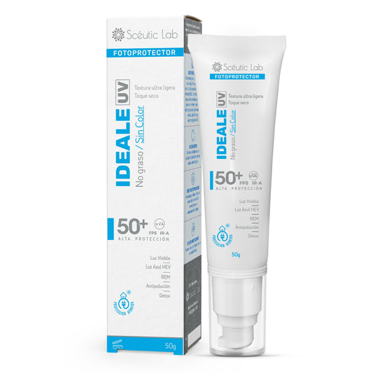 Ideale UV fotoprotector sin color antiedad SPF50 - 50ml