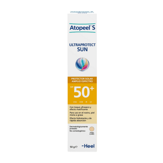 Heel Atopeel S Ultraprotect Sun Tono Claro SPF 50+ x 50g