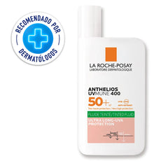 La Roche Posay Anthelios UV MUNE 400 fluido con color SPF50+ - 50ml pieles mixta grasa