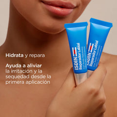 Fotoprotector Isdin Labial Bálsamo Spf50+ Reparador Con Acido Hialuronico - 10ml