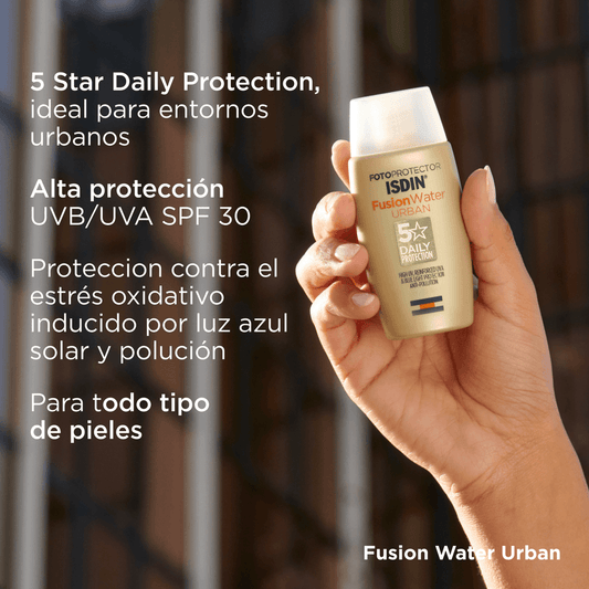 Fotoprotector Isdin Fusion Water Urban Spf30 - 50ml