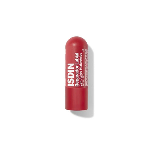 Isdin reparador labial con ácido hialurónico ROJO - 4gr