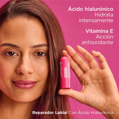Isdin reparador labial con ácido hialurónico ROSA - 4gr