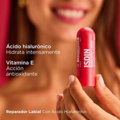 Isdin reparador labial con ácido hialurónico ROJO - 4gr