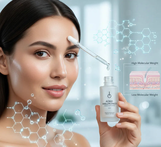 Ácido Hialurónico: El imán de humedad para una piel jugosa y elástica