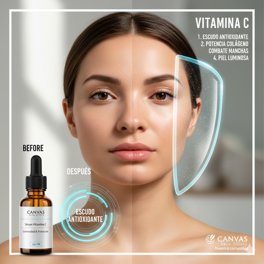 Vitamina C: El escudo antioxidante para una piel luminosa y protegida