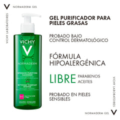 Vichy Normaderm Gel Limpiador  Purificante Intensivo 400 ml