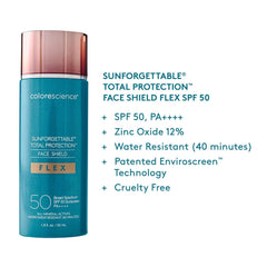 Colorescience Sunforgettable Total Protection Face Shield Flex SPF50 Deep