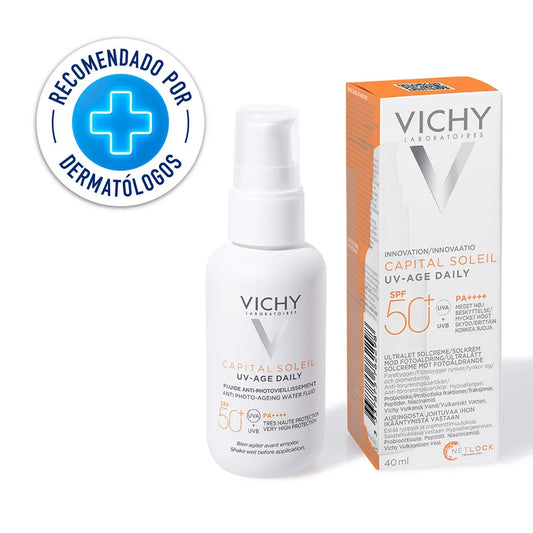 Vichy Capital Soleil UV Age Daily Spf50 + con color - 40ml