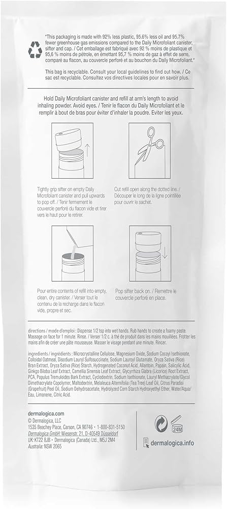 Daily Microfoliant - 2,6 oz  Refill