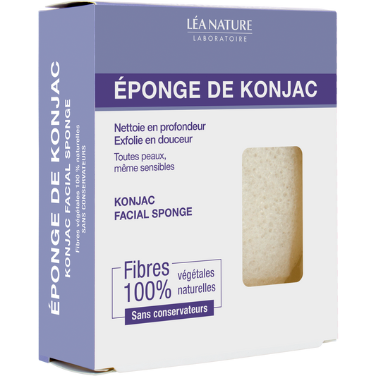 ESPONJA DE KONJAC, LIMPIADORA ESTIMULANTE